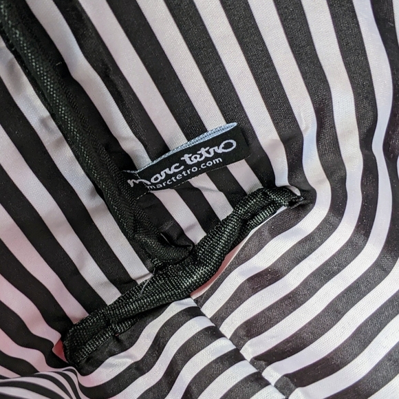 marc tetro Westie Large Zip Top Cosmetic Case Pouch Bag PVC Saffiano Red NWT - Picture 13 of 14